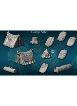 3D Printed - Campsite